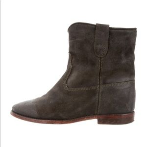 Crisi Isabel Marant  Suede boots Size 8  Dk Gray